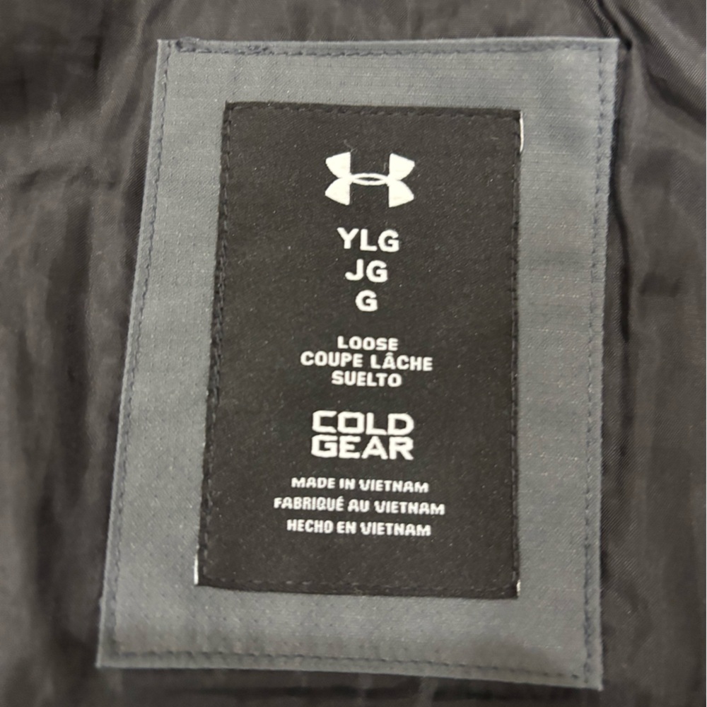 Under Armour Boys Hooded Water Repellent Winter Coat Jacket, Large - Picture 7 of 16